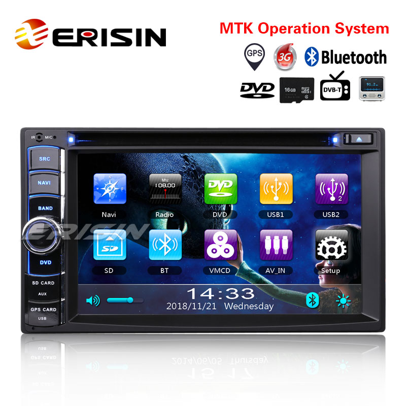 Desmontable Android 9.0 Autorradio DAB GPS Bluetooth WiFi TDT Radio Navi RDS CD