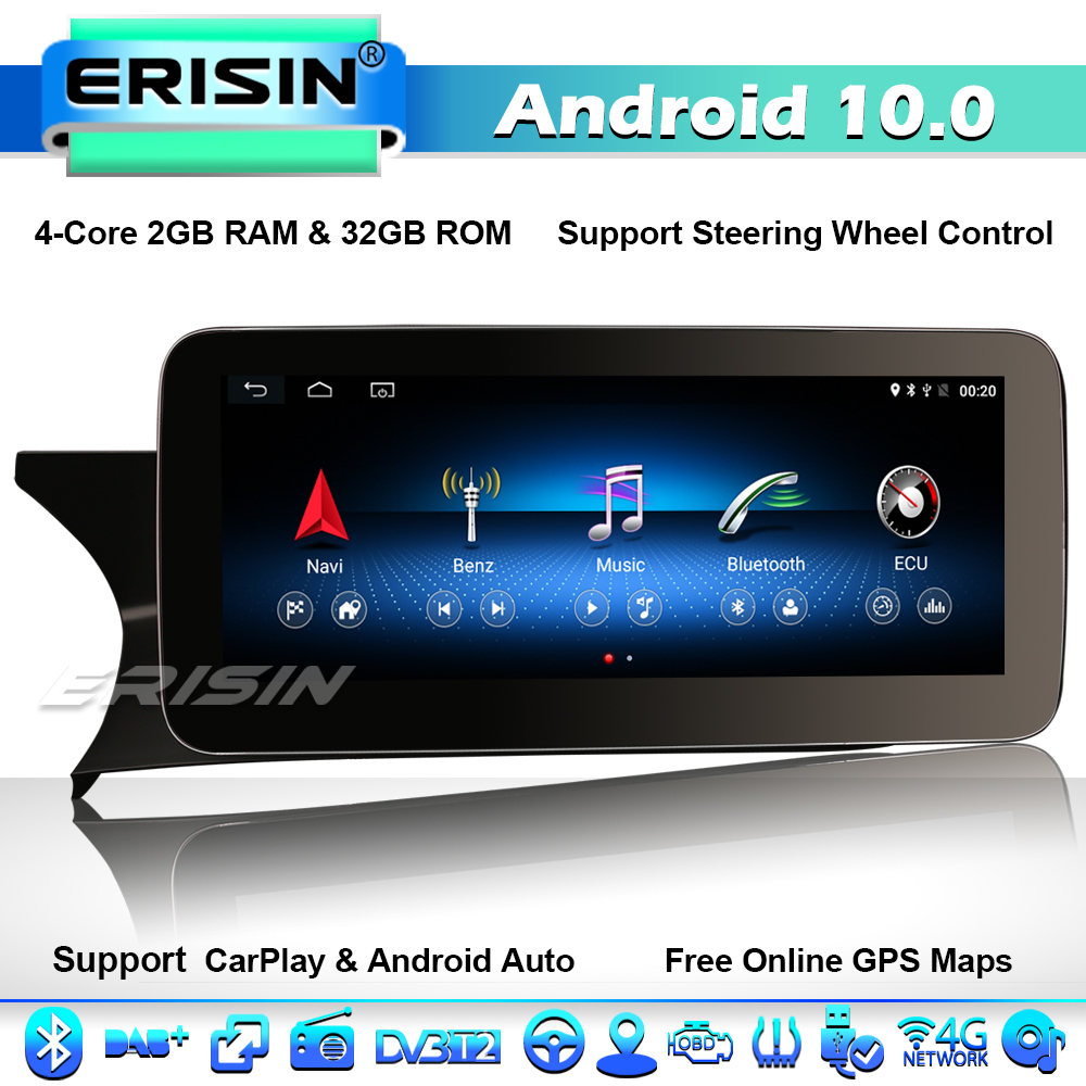 Radio Android 2GB+64GB 1 DIN con Navegación GPS, WiFi, Bluetooth